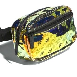 Adidas holographic fanny hip pack